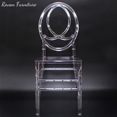 Vjenčana stolica Phoenix od prozirne plastike
