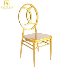 Zlatna Iron Pisces Phoenix stolica za bankete