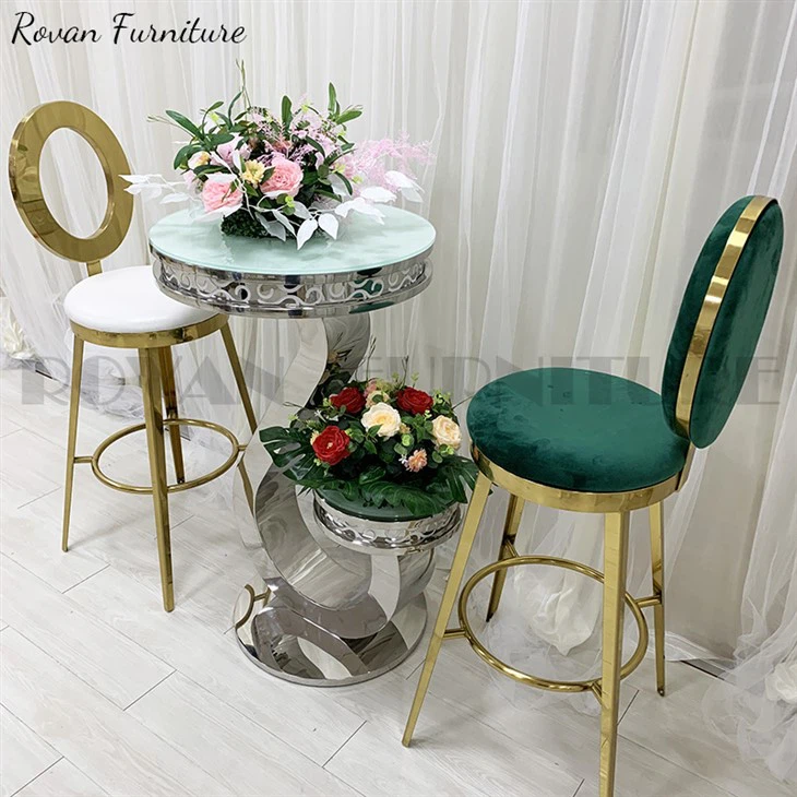 Barska stolica od nehrđajućeg čelika O Back